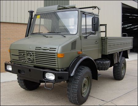 Mercedes Unimog U1300L LHD 4x4 Drop Side Cargo Truck - Govsales of mod surplus ex army trucks, ex army land rovers and other military vehicles for sale