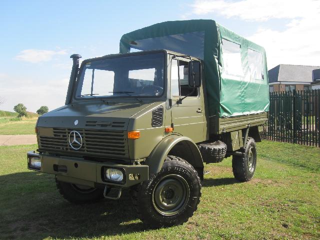 Mercedes Unimog U1300L LHD 4x4 Shoot Vehicle - Govsales of mod surplus ex army trucks, ex army land rovers and other military vehicles for sale